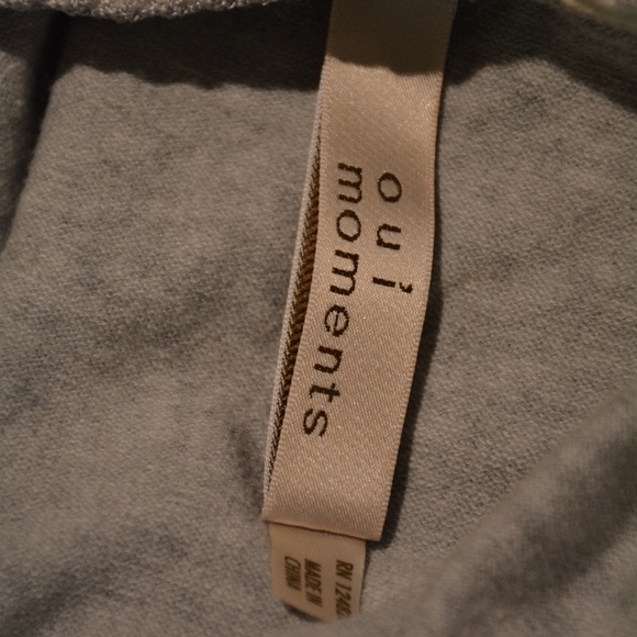 Oui Grey Cardigan with Ruffles - Picture 6 of 7